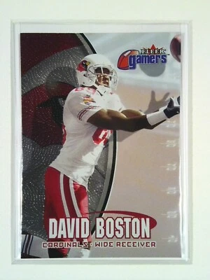 #73 David Boston - Arizona Cardinals 2000 Fleer Gamers NFL Football - Image 1 of 2