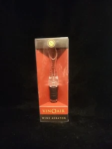 Cool VinOAir Wine Aerator Cork Pops Bottle Nicholas Collection New - Picture 1 of 1