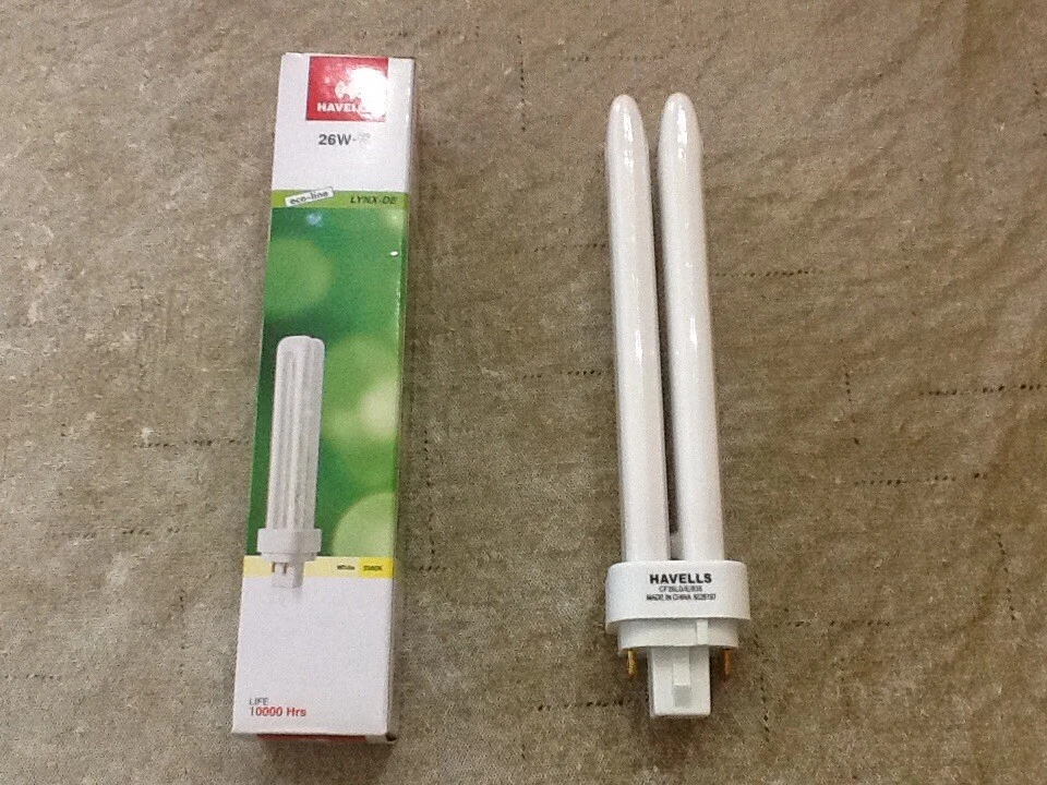 CF26LD/E/835 HAVELLS 26 WATT 4 PIN COMPACT FLUORESCENT LAMP  - Image 1 of 1