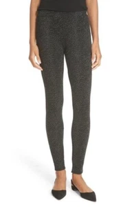 NWT Joie Keena Ponte Leggings In Caviar Charcoal Size XS - Picture 1 of 5