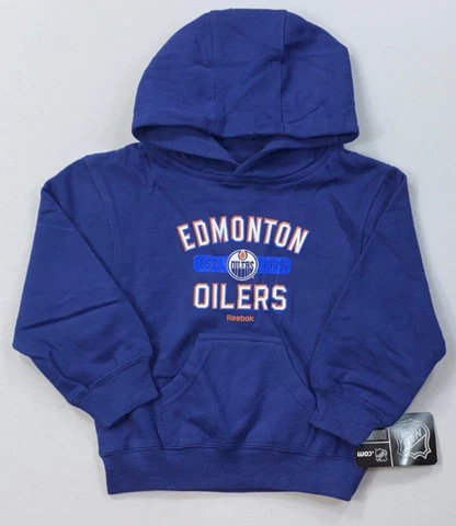 Kids Edmonton Oilers Hoodie NEW BJ Cover