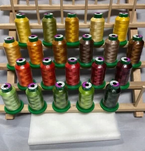 Freestanding Autumn Leaves Isacord Thread Kit & Vilene FREE SHIPPING - Picture 1 of 1