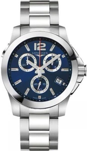 Longines Conquest L3.702.4.96.6, Men's, Blue - Imagen 1 de 1