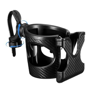 Golf Cart Cup Holder with Holder 2 in 1 Adjustable Cart Accessories for Front... - Bild 1 von 7