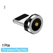 Light Up Magnetic Phone Charger LED Cable Adapter For iPhone Type C Micro USB~