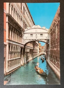 Cartolina d'epoca - Ponte dei Sospiri - Venezia - Italia - Foto 1 di 3