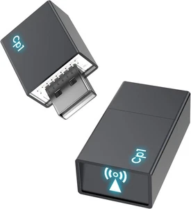 Wireless Carplay Adapter iPhone Convert Wired to Wireless 2 in 1 Plug and Play - Picture 1 of 8