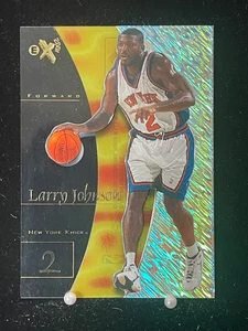 1997-98 E-X2001 #48 Larry Johnson - Picture 1 of 2