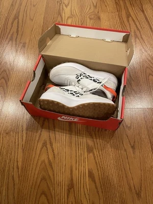 Nike Waffle Debut Leopard Mujer 5.5 Blanco Vela Naranja DZ5201-100 Foto 1 de 4