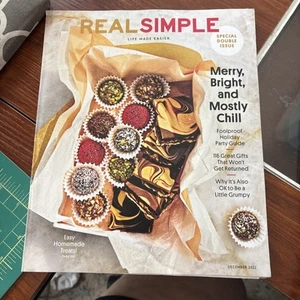 Real Simple Merry Bright and Mostly Chill December 2022 - Picture 1 of 1