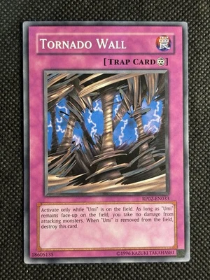 YuGiOh! - Tornado Wall RP02-EN033 Common Unlimited Edition Near Mint - Image 1 of 2