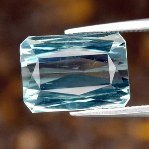 💎 4.94ct 11.5x8.2mm Scissor Cut Natural Bluish Green Emerald - Nigeria Gemstone - Picture 1 of 4