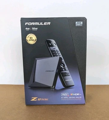 NEW Formuler Z11 Pro Max BT1 Edition – Android 11 TV Box, 32GB, MYTVOnline3 - Image 1 of 4