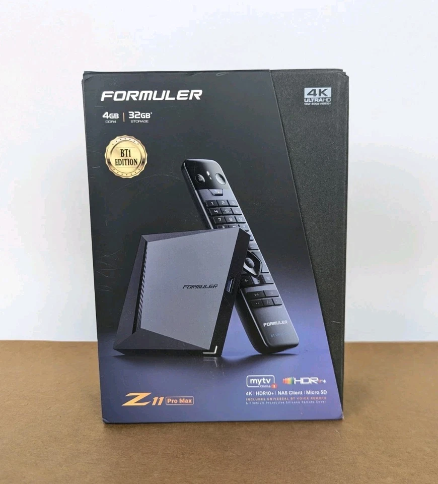 NUEVO Formuler Z11 Pro Max BT1 Edition - Android 11 TV Box, 32 GB, MYTVOnline3 Foto 1 de 4