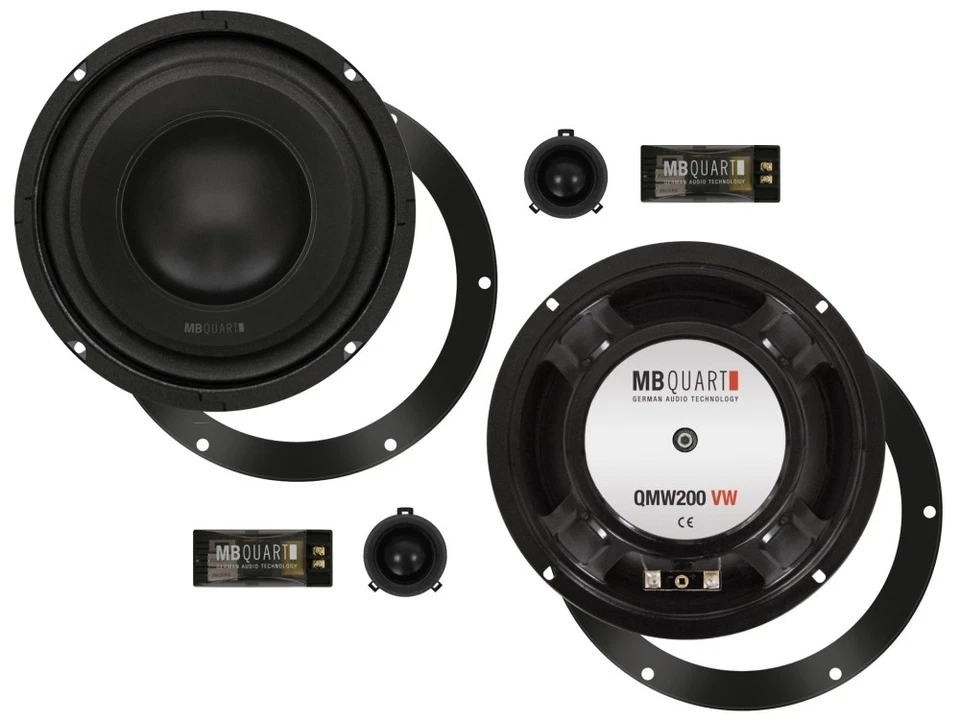 MB Quart QM200 VW 20cm 2-Wege Kompo Lautsprecher VW Golf 4 - Bild 1 von 1