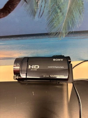 Sony Handycam HDR-CX550 Full HD Camcorder – 12.0MP, 10x Zoom (Used, For Repair o - Image 1 of 4