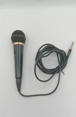 Sony F-V310 Wired Microphone w 10" Cord 3.5mm Jack On/Off Switch Karaoke DJ - Image 1 of 4