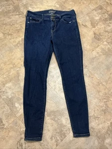 Torrid Jeggings Women’s Size 14T Blue  Dark Wash 3 Button High Rise Feel The Fit - Picture 1 of 10