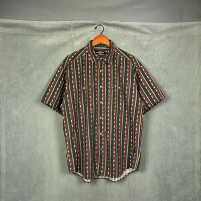 Vintage Guess Western Shirt Mens Size XL Short Sleeve Button Up Made in USA - Image 1 of 4