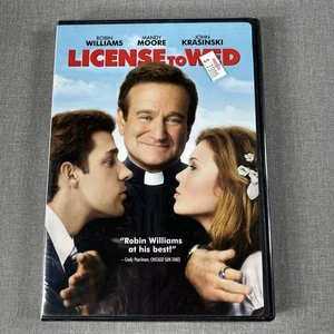 License to Wed DVD 2007 Robin Williams ~ John Krasinski NEW - Picture 1 of 3