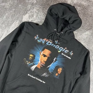 A Boogie Wit Da Hoodie Sweatshirt Mens L Me Vs Myself College Tour Hoodie RARE - Picture 1 of 14