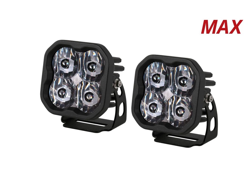 Diode Dynamics 3" White Pro LED Pod pair SAE Fog with White Backlight Foto 1 de 1