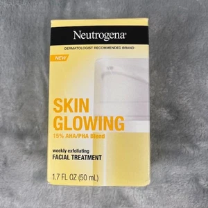 Neutrogena Haut strahlendes wöchentliches Peeling Gesichtsbehandlung - 1,7 flüssige Unzen - neu - Bild 1 von 8