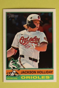 2025 Topps Heritage Jackson Holliday #329 Chrome Refractor NM - Bild 1 von 2