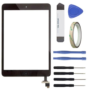 iPad Mini 1 & 2 A1432 A1454 A1455 A1489 A1490 A1491 Touchscreen Scheibe blk. - Bild 1 von 8