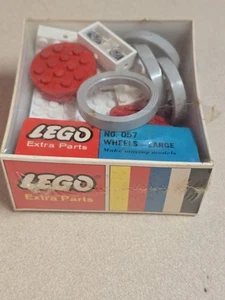 VERSIEGELT VINTAGE LEGO - Samsonite 1966 Nr. 057 Extra Teile Radzubehör - Bild 1 von 7