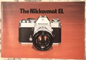 Nikkormat EL SLR 35mm sales brochure - Picture 1 of 1