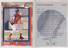 1999 Dunkin' Donuts Pawtucket Red Sox Travis Baptist #20