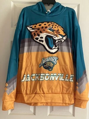 Sudadera con capucha suéter Jacksonville Jaguars NFL talla XL NUEVA Foto 1 de 2