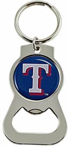 Texas Rangers Bottle Opener Key Chain, One Size, Silver Major League Baseball - Picture 1 of 4