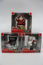 Kurt S. Adler Coca-Cola Polar Bear Cub in Coke Cooler Christmas Tree