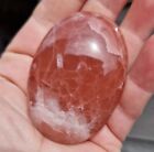 Strawberry Calcite Palmstone Crystals Minerals Rocks Chakra Meditation 