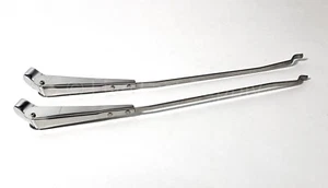 LH & RH Stainless Steel Windshield Wiper Arms For 1954-1959 Chevy Pickup Truck - Picture 1 of 4