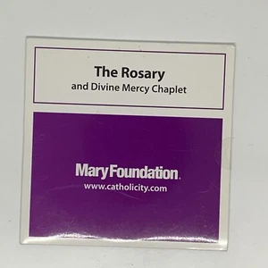 Mary Foundation The Rosary And Divine Mercy Chaplet(Catholic CD) - Picture 1 of 2