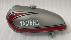 Yamaha MX250 MX 250 MX360 SC500 1973 1974 Gray Paint Steel Petrol Tank |Fit For - Picture 1 of 12