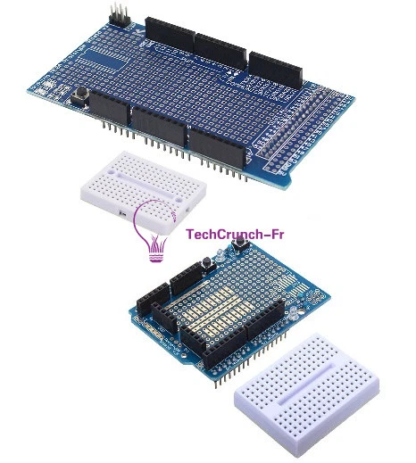 Prototype Shield ProtoShield V3 Mit Mini Breadboard For Arduino MEGA2560 New - Photo 1/1