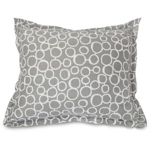 Majestic Home 85907250046 Fusion Gray Floor Pillow - 54 x 44 x 12 in.