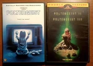 Poltergeist 1, 2 & 3 (1982-88) - US DVDs Region 1 - Tobe Hooper, JoBeth Williams - Picture 1 of 4