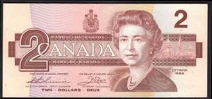 Canada: Bank of Canada, $2, 1986, BGK 88439--, (Pick 94b). NEF - Picture 1 of 2