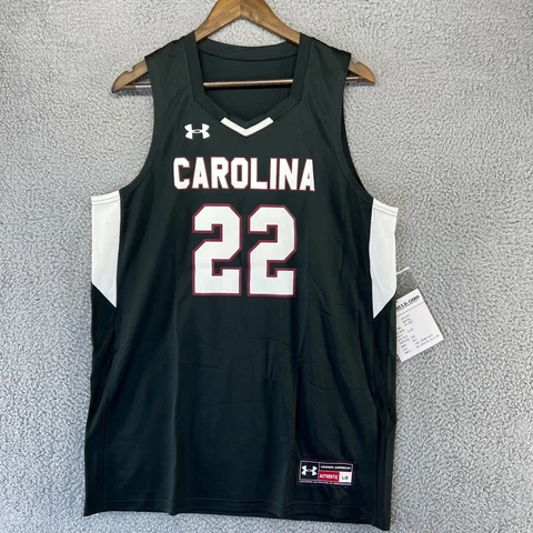 Under Armour South Carolina Jersey Men's Large Black Gamecocks Basketball NEW Cover