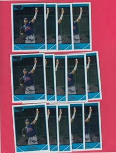 Bowman Draft 2007 cromo selecciones del draft Jason Heyward Braves casi nuevo-como nuevo+ lote de 14 cartas - Imagen 1 de 2