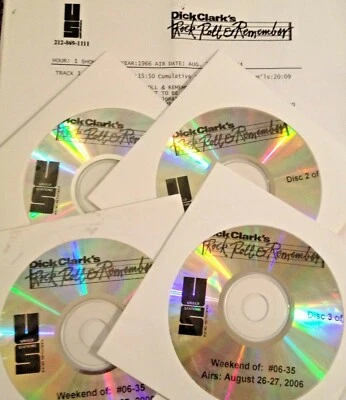 RADIO SHOW: DICK CLARK'S RR&R 8/26/06 3 DOG NIGHT w/4 INTERVIEWS & 12 HITS; 1966 - Image 1 of 4