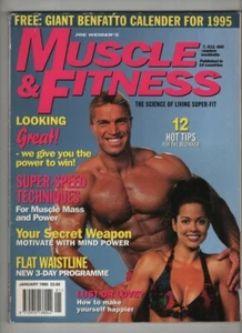 Muscle & Fitness Mag Gary Strydom Brooke Burke January 1995 052121nonr - Foto 1 di 1