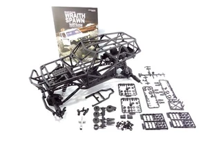 NUEVO JUEGO DE CHASIS AXIAL WRAITH SPAWN JAULA ANTIVUELCO ORUGAS DE ROCA CON EJES AMORTIGUADORES  - Imagen 1 de 10