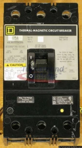 Disyuntor Square D KHL3612517DC, 125 Amp, UVR, Interruptor Auxiliar, Usado - Imagen 1 de 3