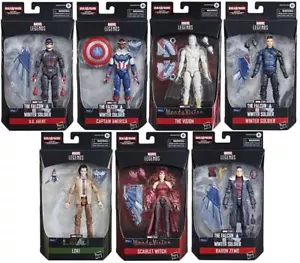 Marvel Legends Avengers Disney Plus Series BAF Falcon Wings Set Of Seven Action - Picture 1 of 2